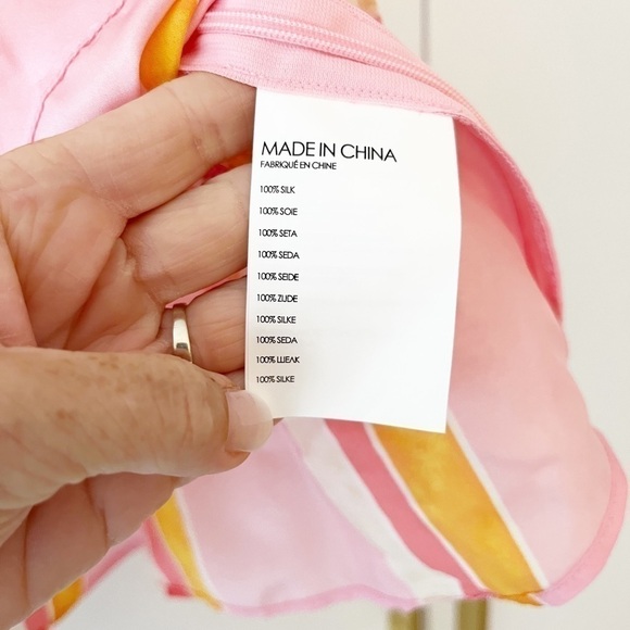 BNWOT Club Monaco Silk Priyah top - Picture 8 of 11